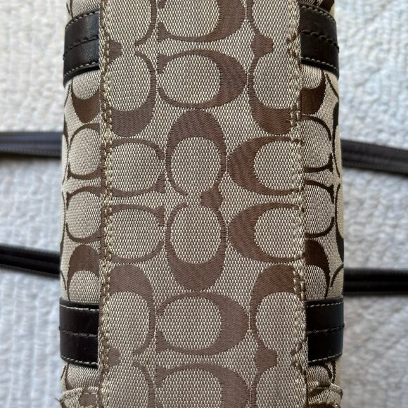 Coach Tan and Brown Tote Bag - Picture 8 of 8